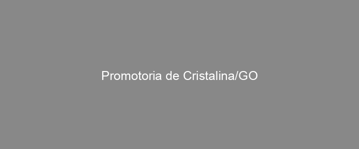 Provas Anteriores Promotoria de Cristalina/GO
